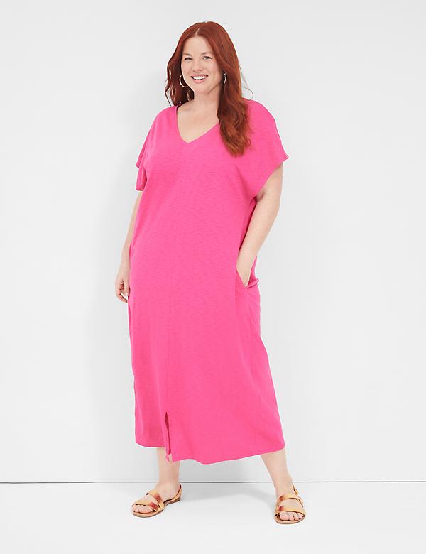 Knit Dolman Maxi Cover-Up