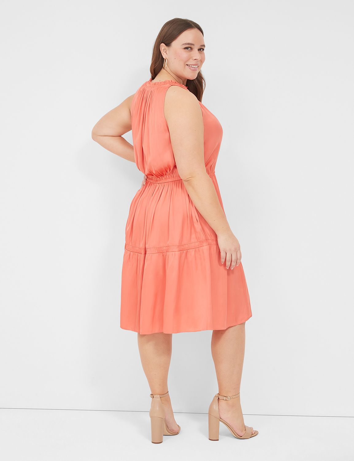 free halter dress sewing pattern Neve Smocked Halter Maxi Dress main image 0
