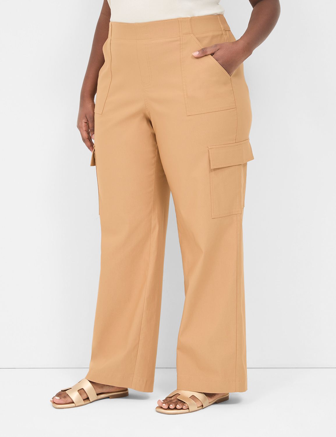 4-Season Pull-On Straight Cargo Pant