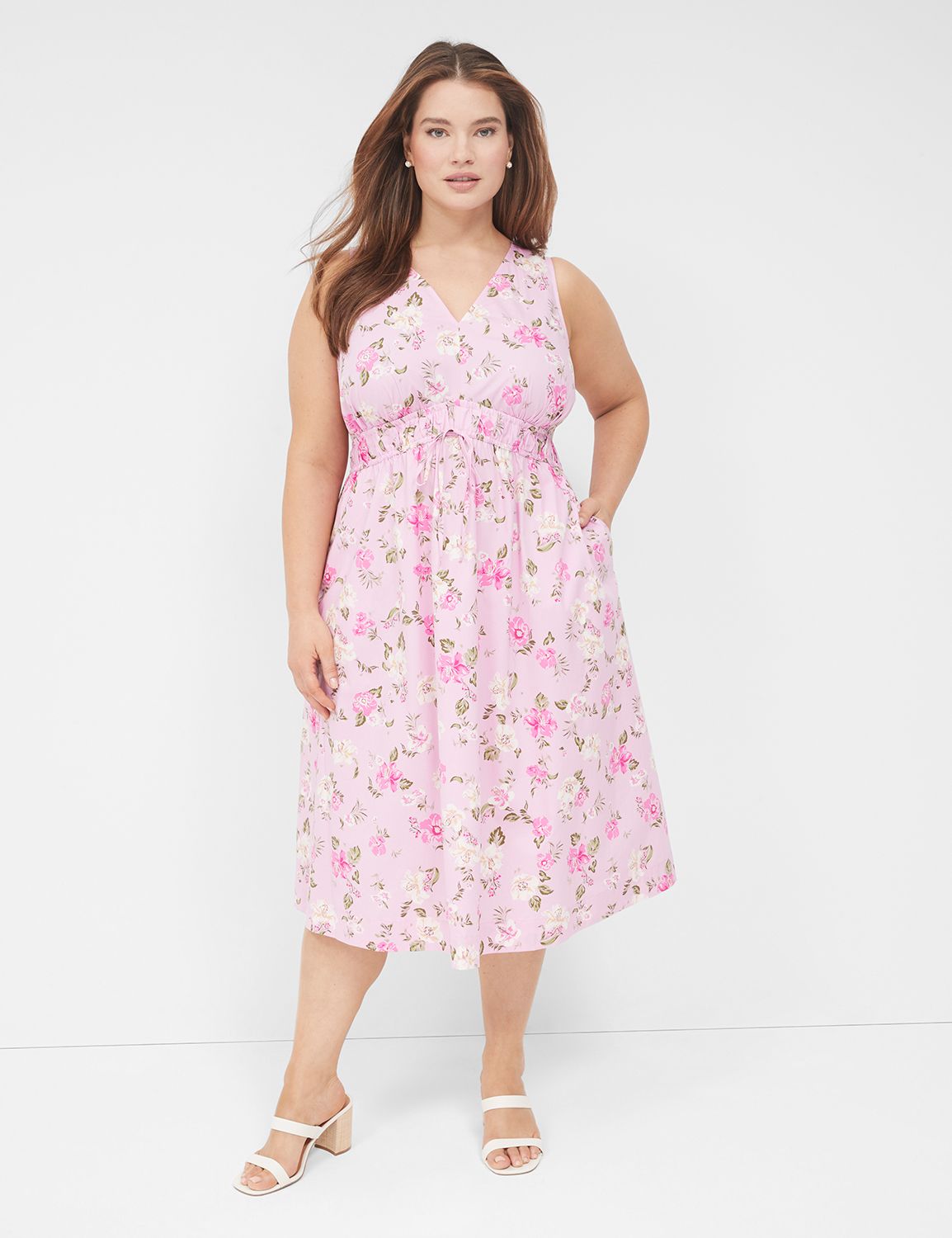 SL VNK TIE WAIST FIT AND FLARE 1142 Product Image 1
