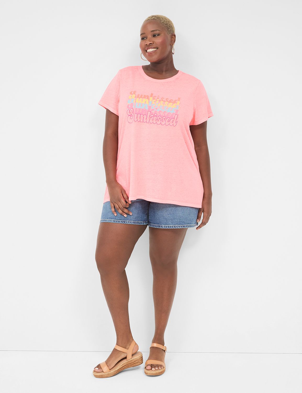 Classic Short Sleeve Crew Neck Tee Product Image 3