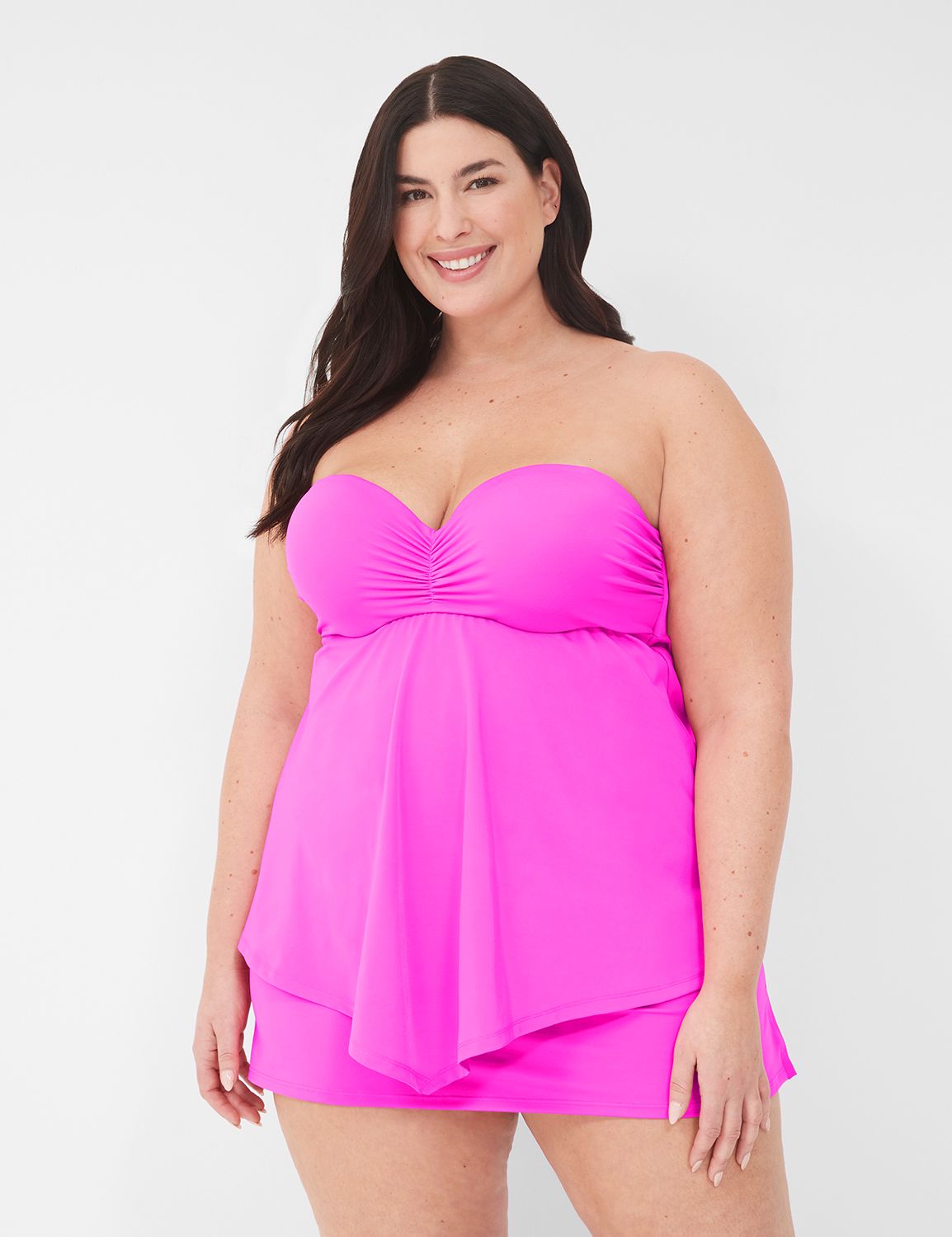 Strapless UW Flare Tankini 1140088 Product Image 1