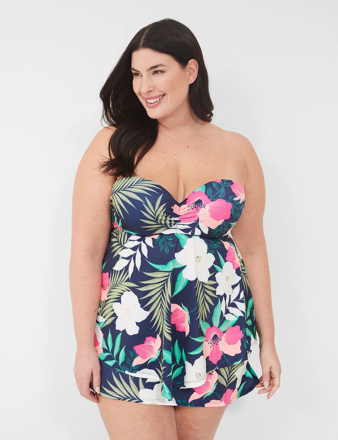 Strapless UW Flare Tankini 1140088 Product Image 1