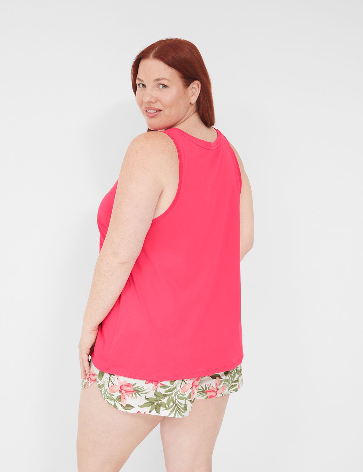 Legging Pj Set Lane Bryant Pajama Shorts Cotton Tank And Short PJ