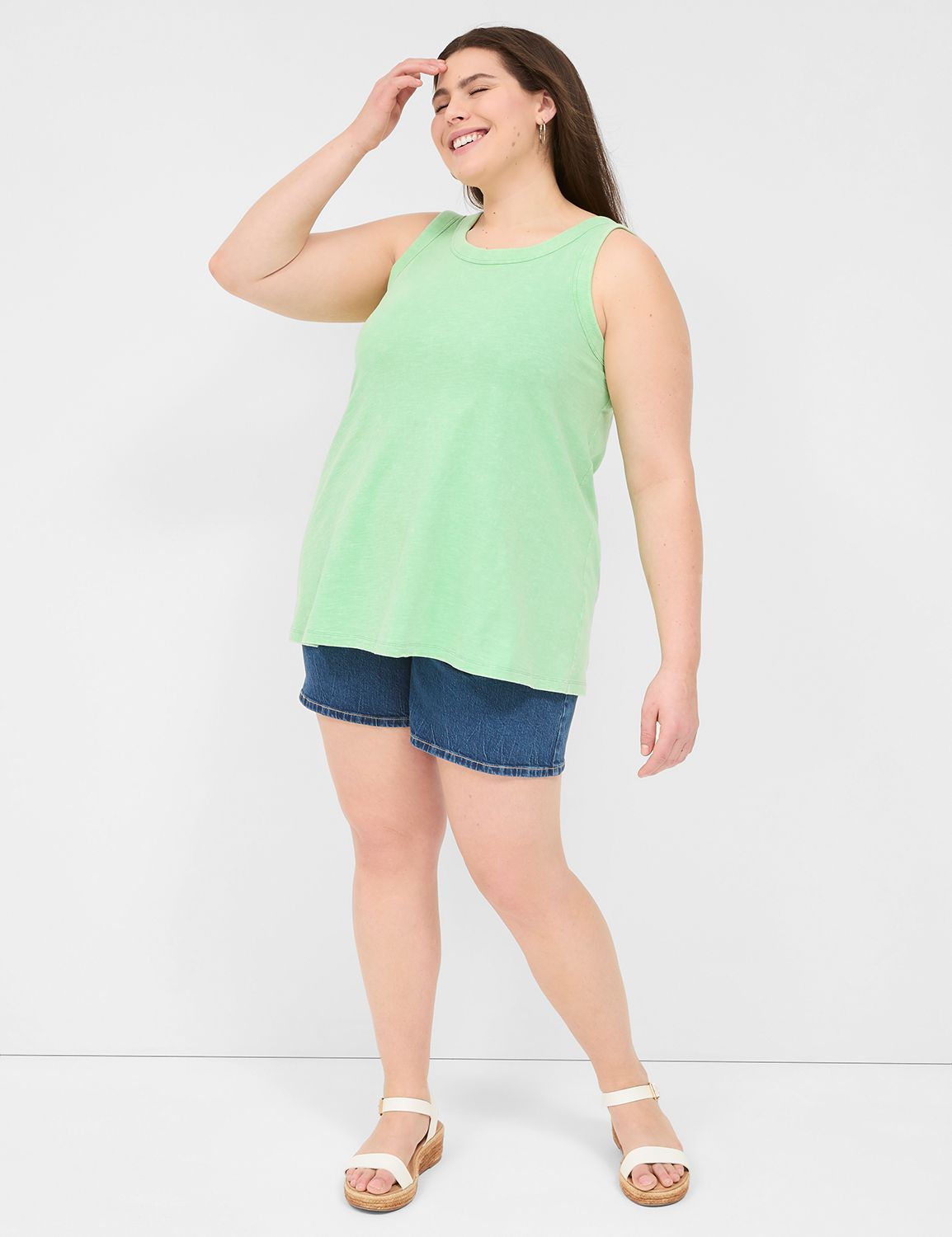 Swing L/SL Yoke Tunic