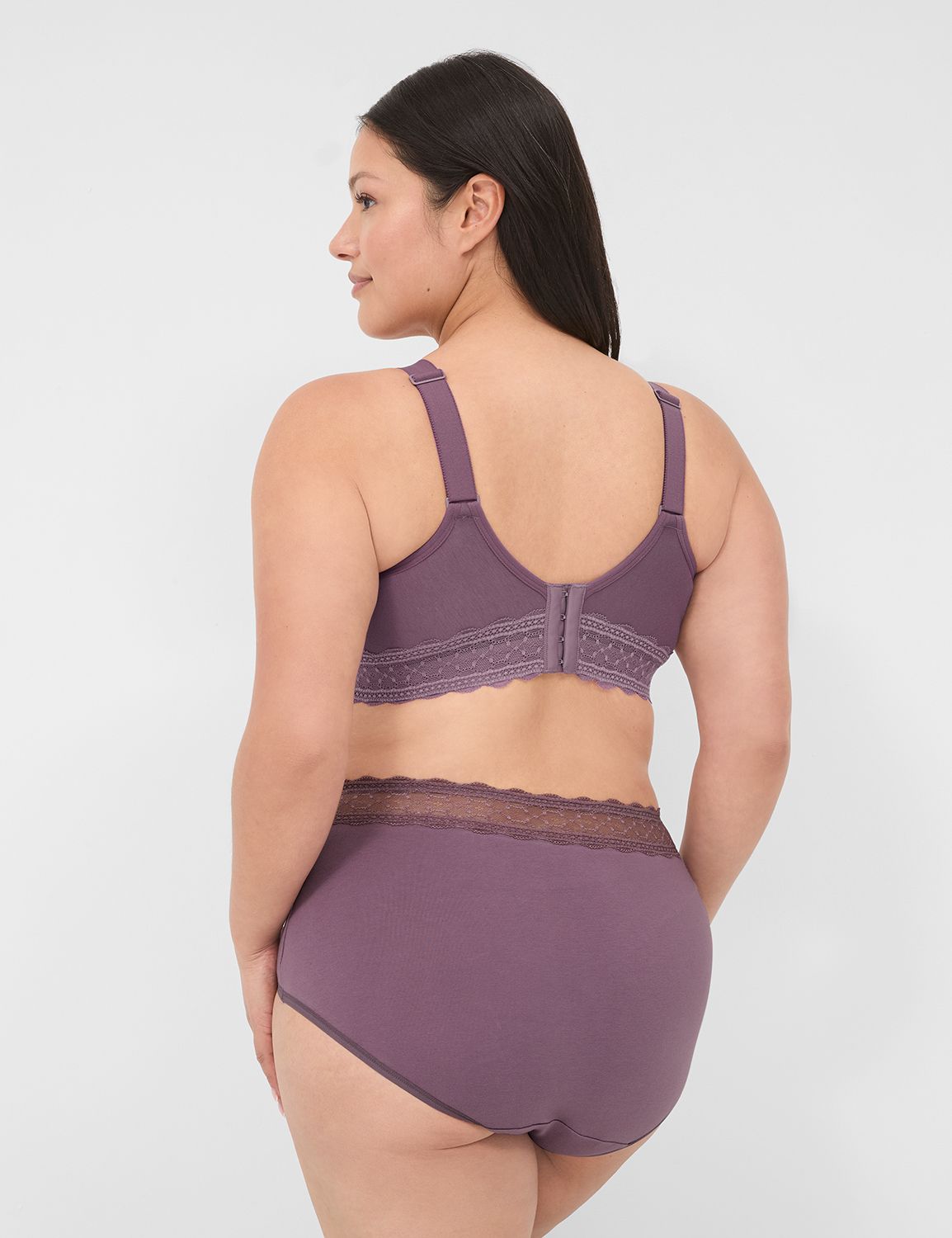 Cotton UL NW Scoop Daydream Lace Tr Product Image 2