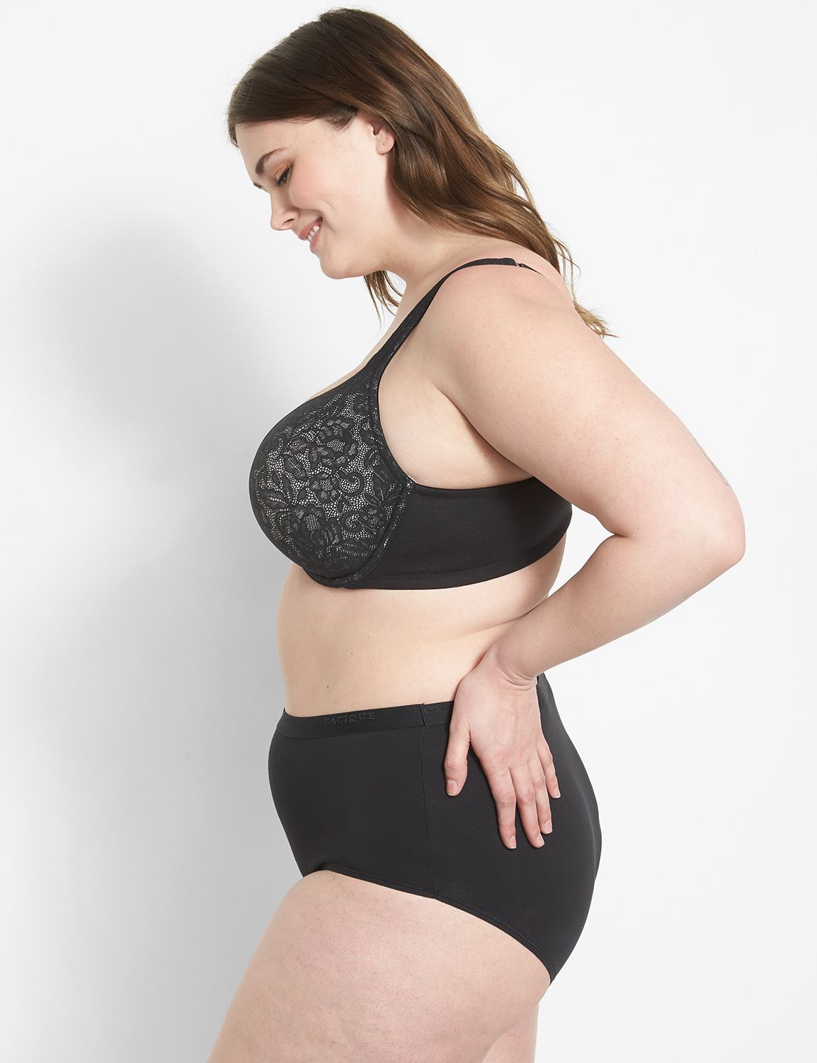 Cotton Boost Plunge AO Lace 1137342 Product Image 3