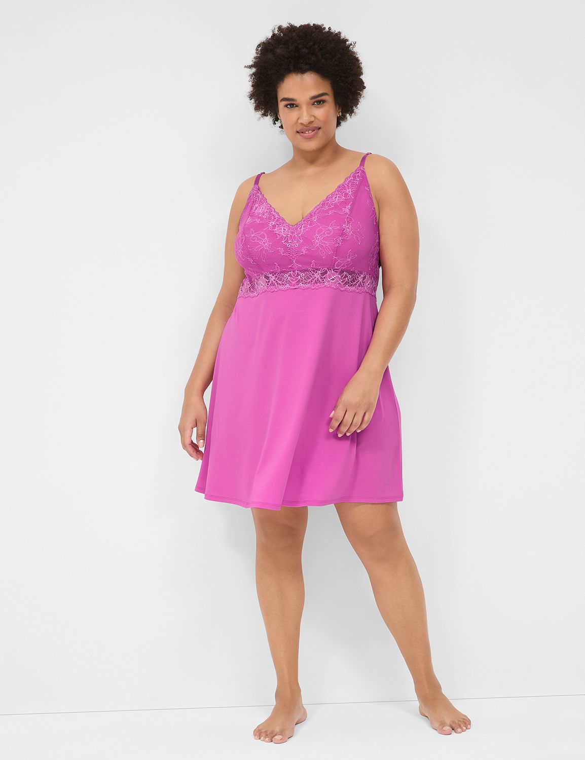 Modern Romance Chemise | LaneBryant