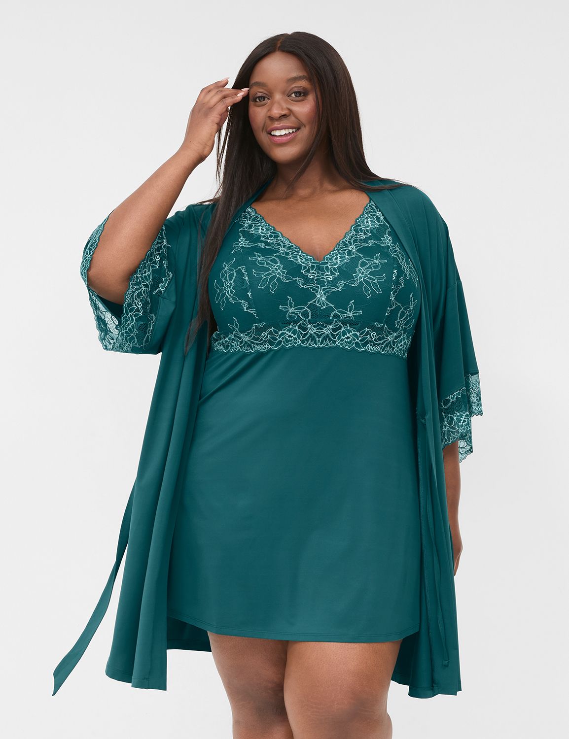 Plus size pajamas and robes sale