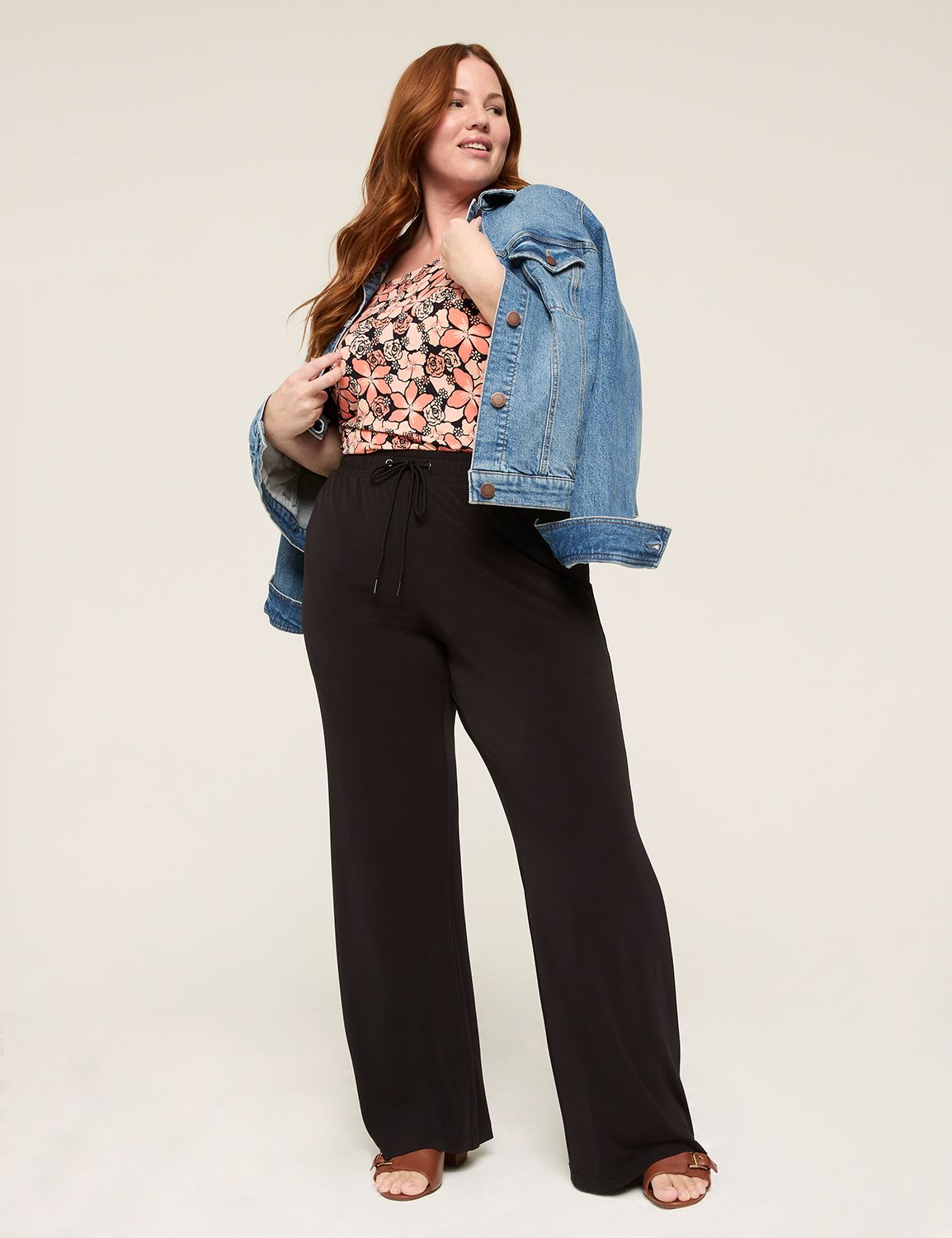 PULLON PANT WITH DRAWCORD [SPRING C Product Image 3