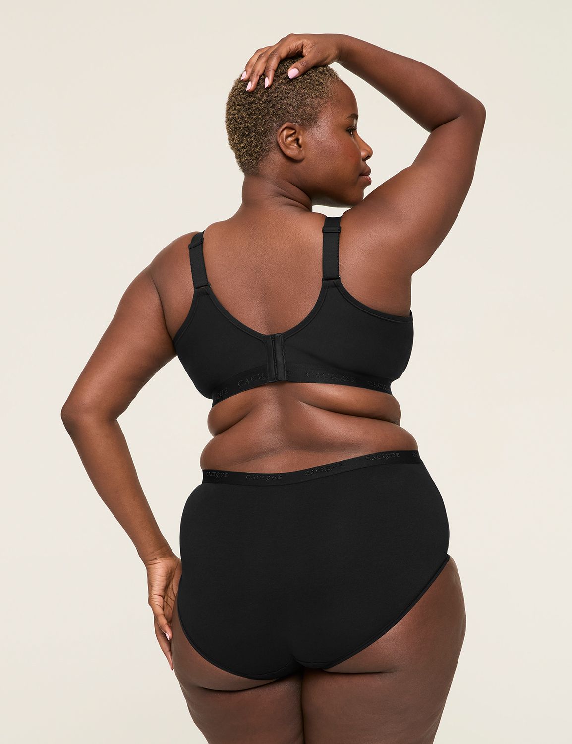 Cotton Scoop-Neck Lightly Lined No-Wire Bra