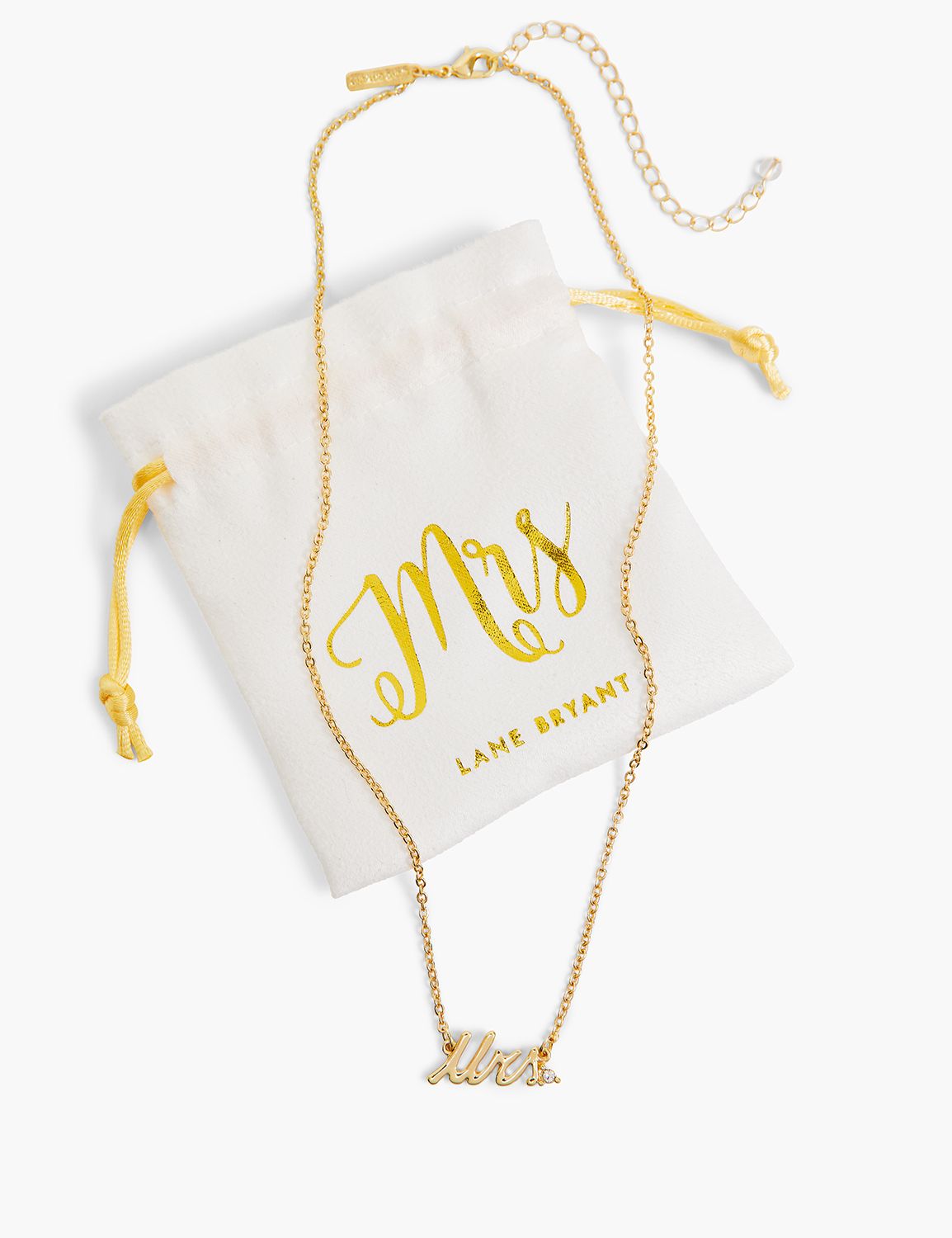 Mrs Necklace & Pouch Product Image 1