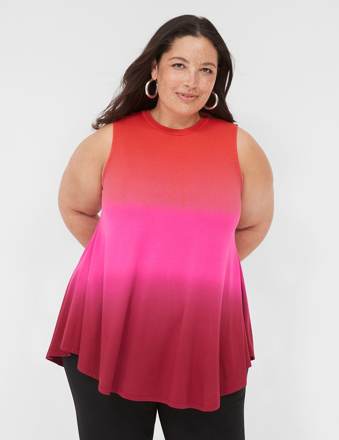 Max Swing Sleeveless High-Neck Tunic