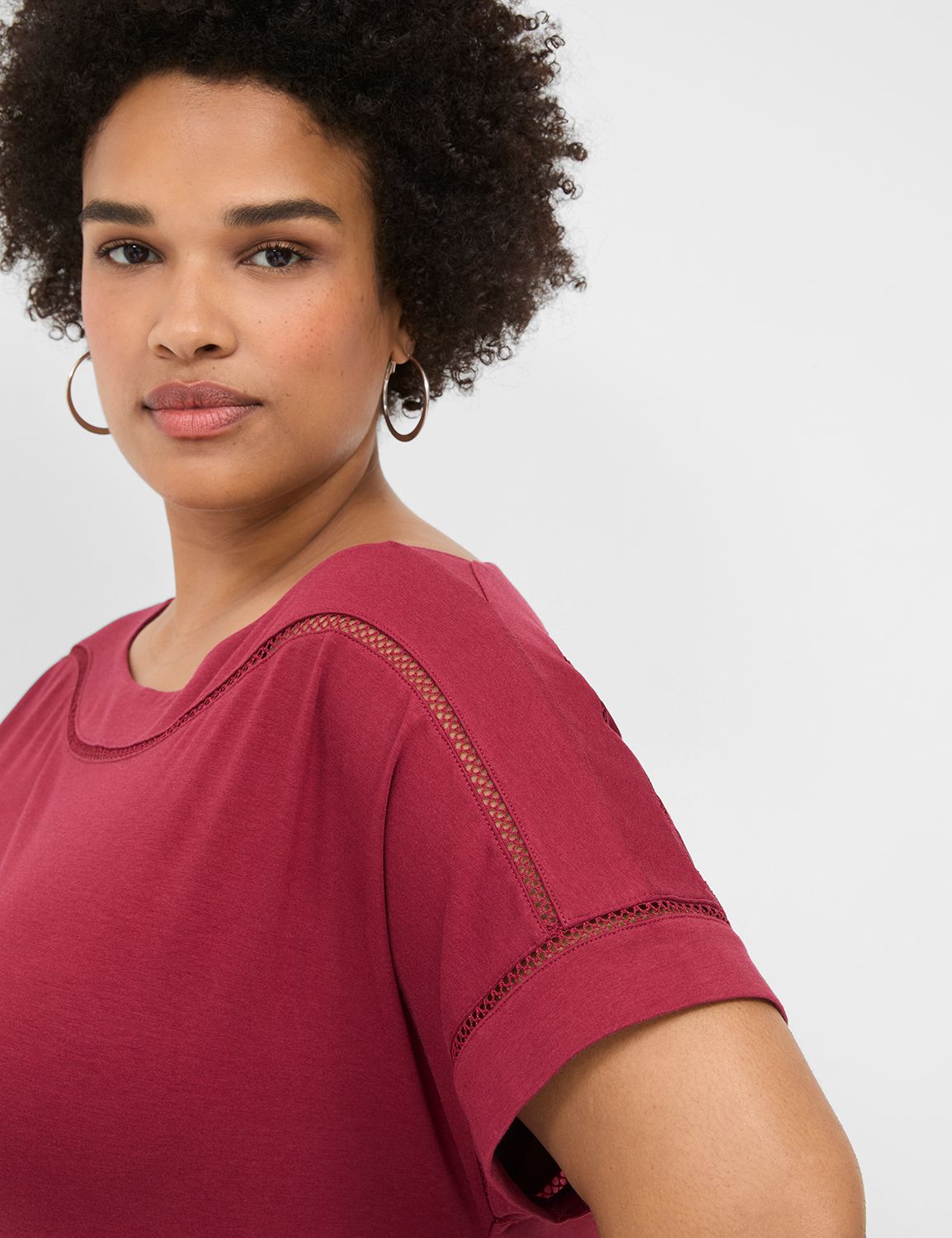 Casual Relaxed Cap Sleeve Boat Neck Product Image 4