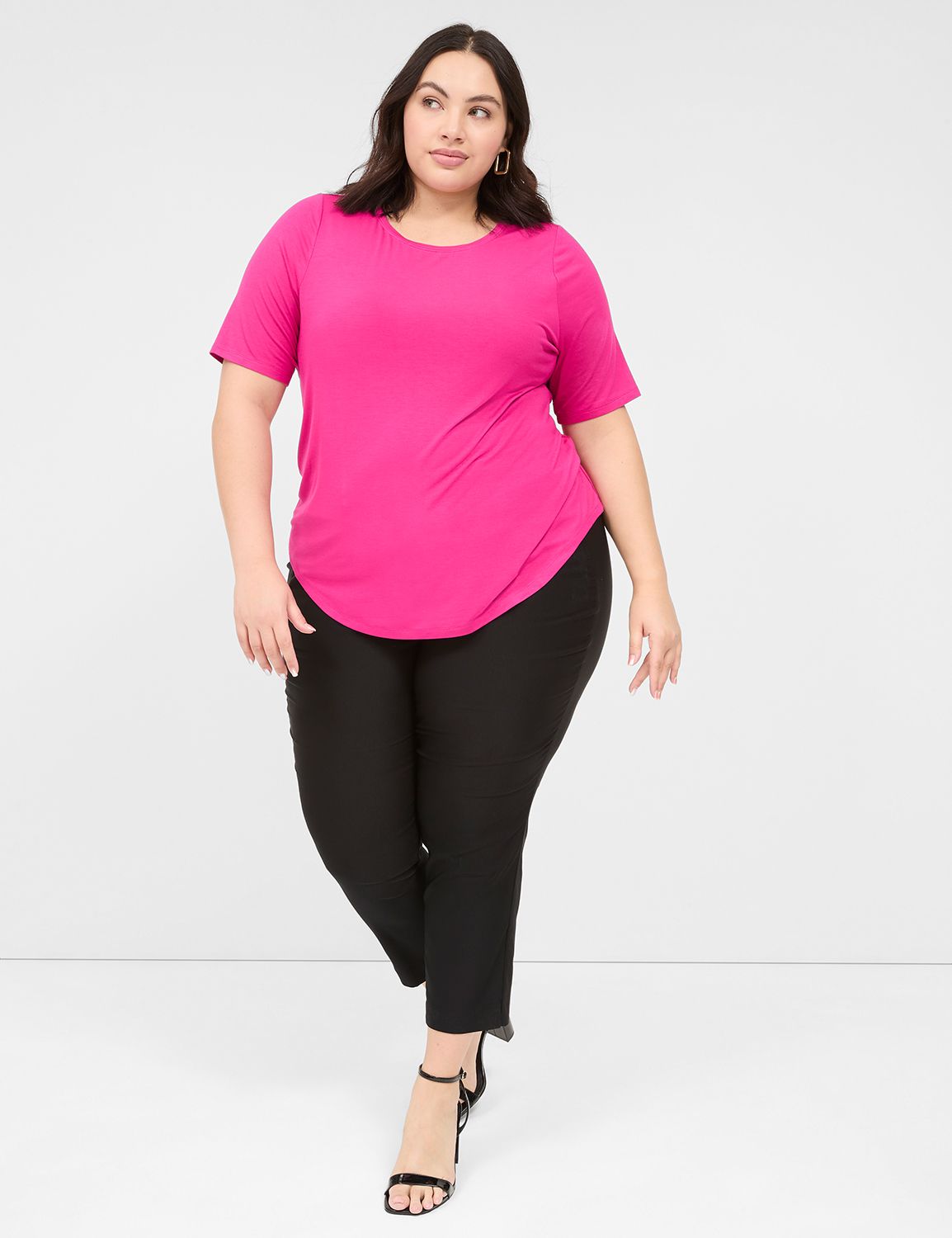 Classic Perfect Sleeve Crew Neck Cu Product Image 3