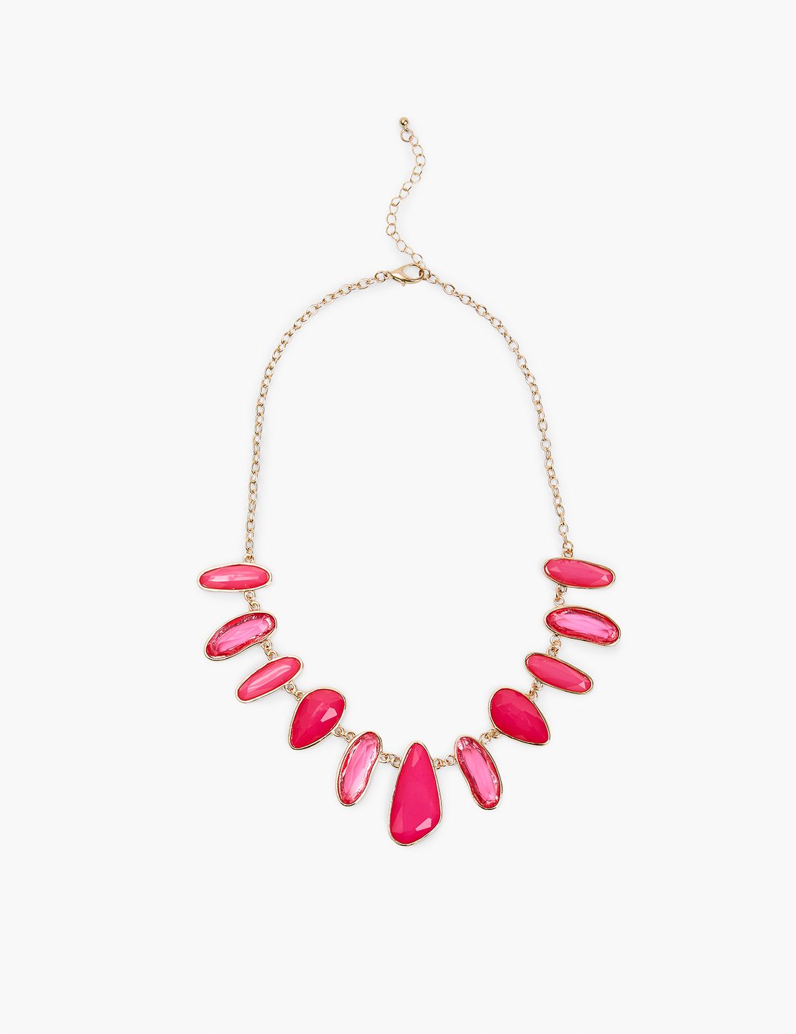 Pink Imitation Stone Necklace