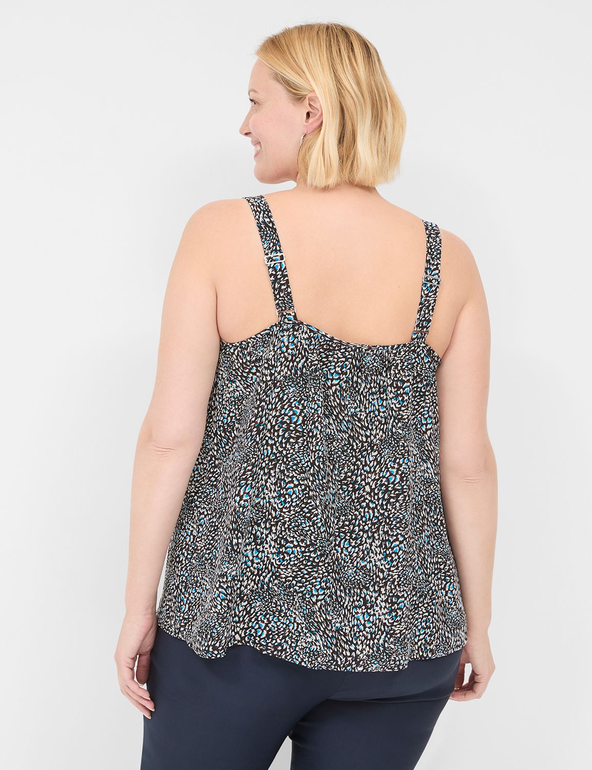Classic Sleeveless Self-Strap Cami Product Image 2