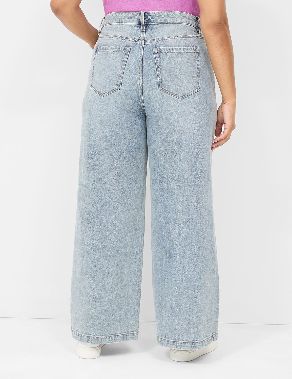 Lane bryant wide leg jeans best sale