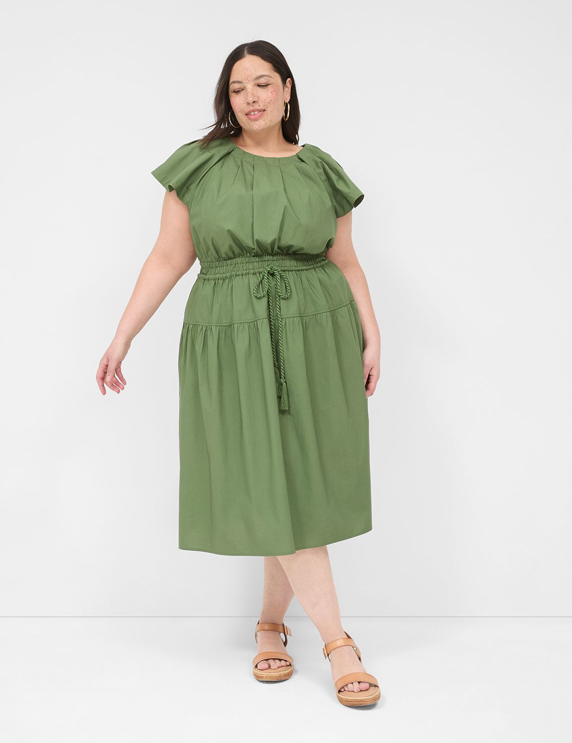 Lane shops bryant green dress