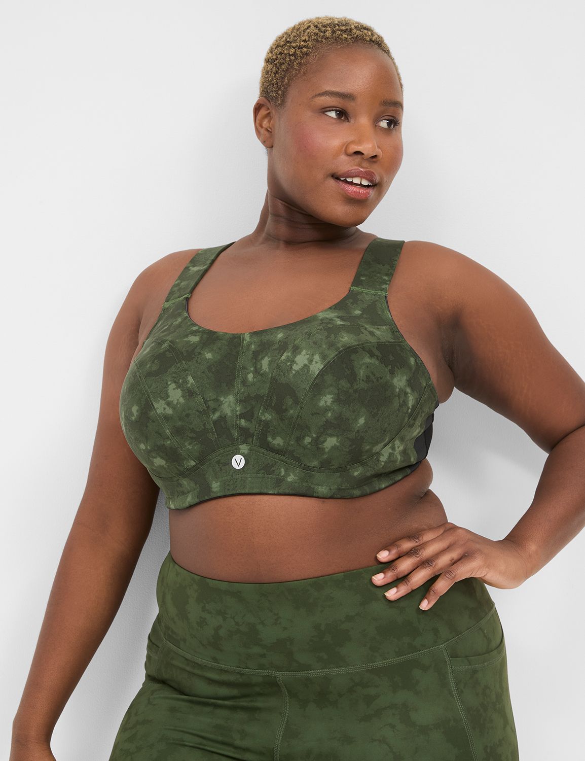 LIVI Max Support Wicking Underwire Sports Bra LaneBryant