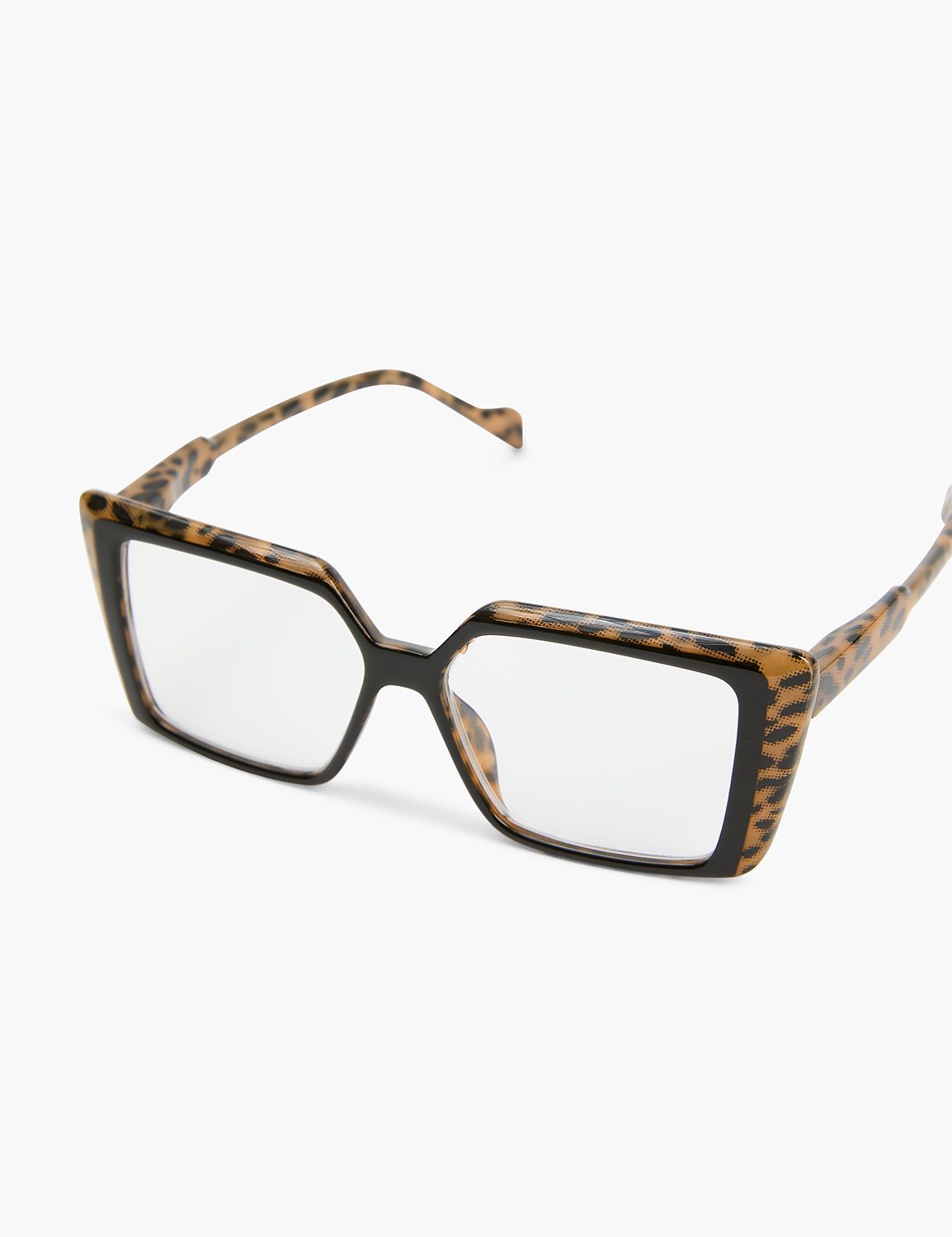 Cheetah reading glasses on sale