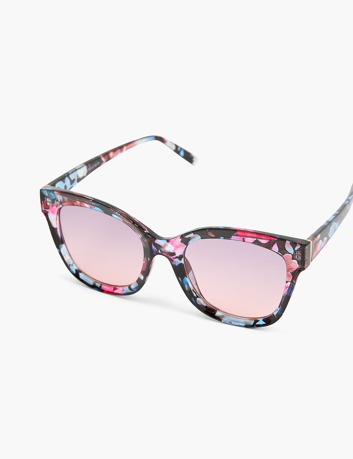 Floral cat eye sunglasses online