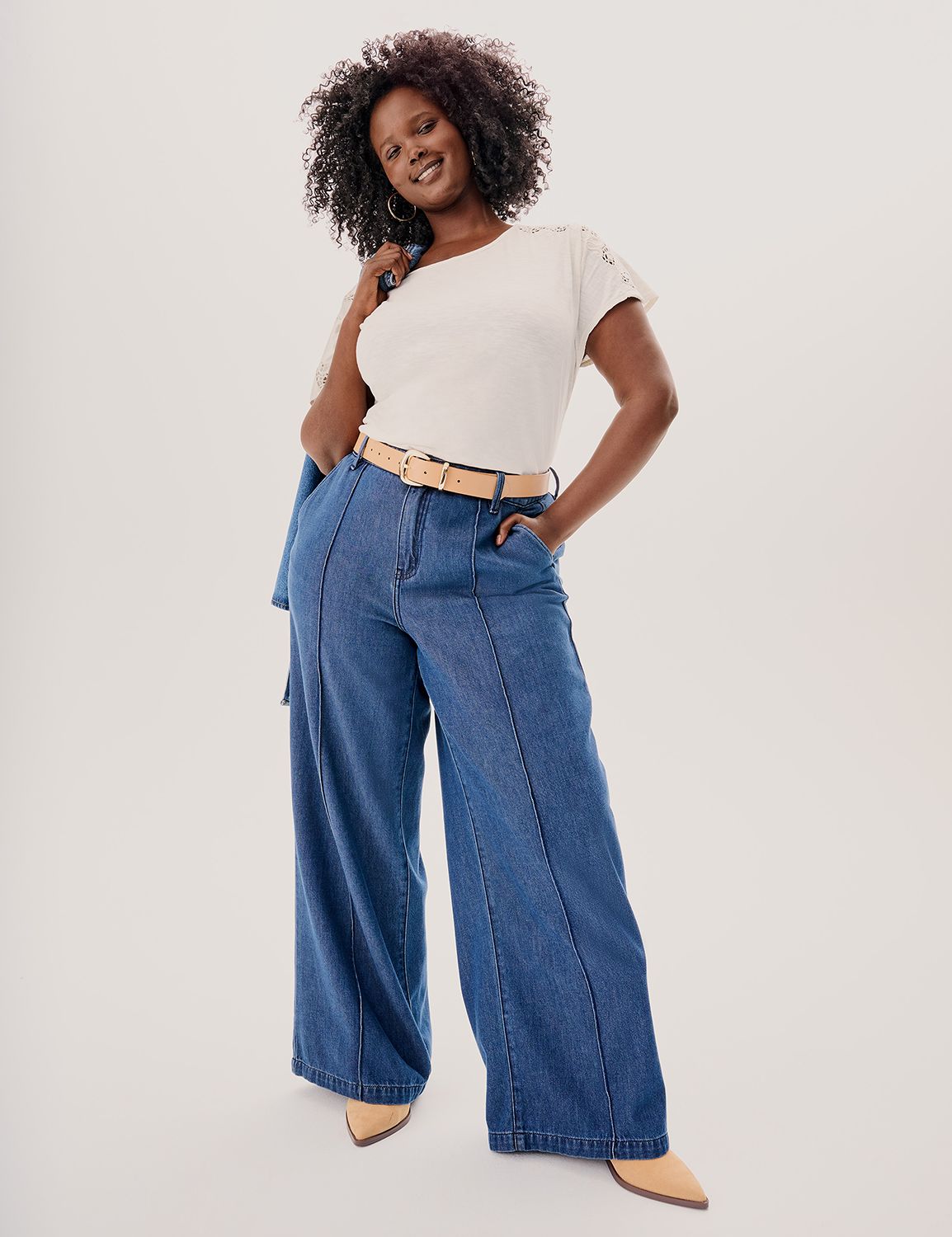 CHUNKY BUCKLE VERSATILE BELT F 1143 | LaneBryant