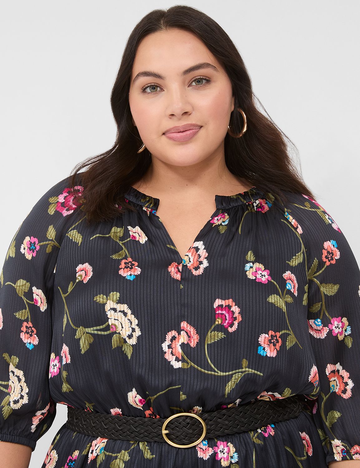 BRAIDED OVAL VERSATILE BELT F 11431 | LaneBryant