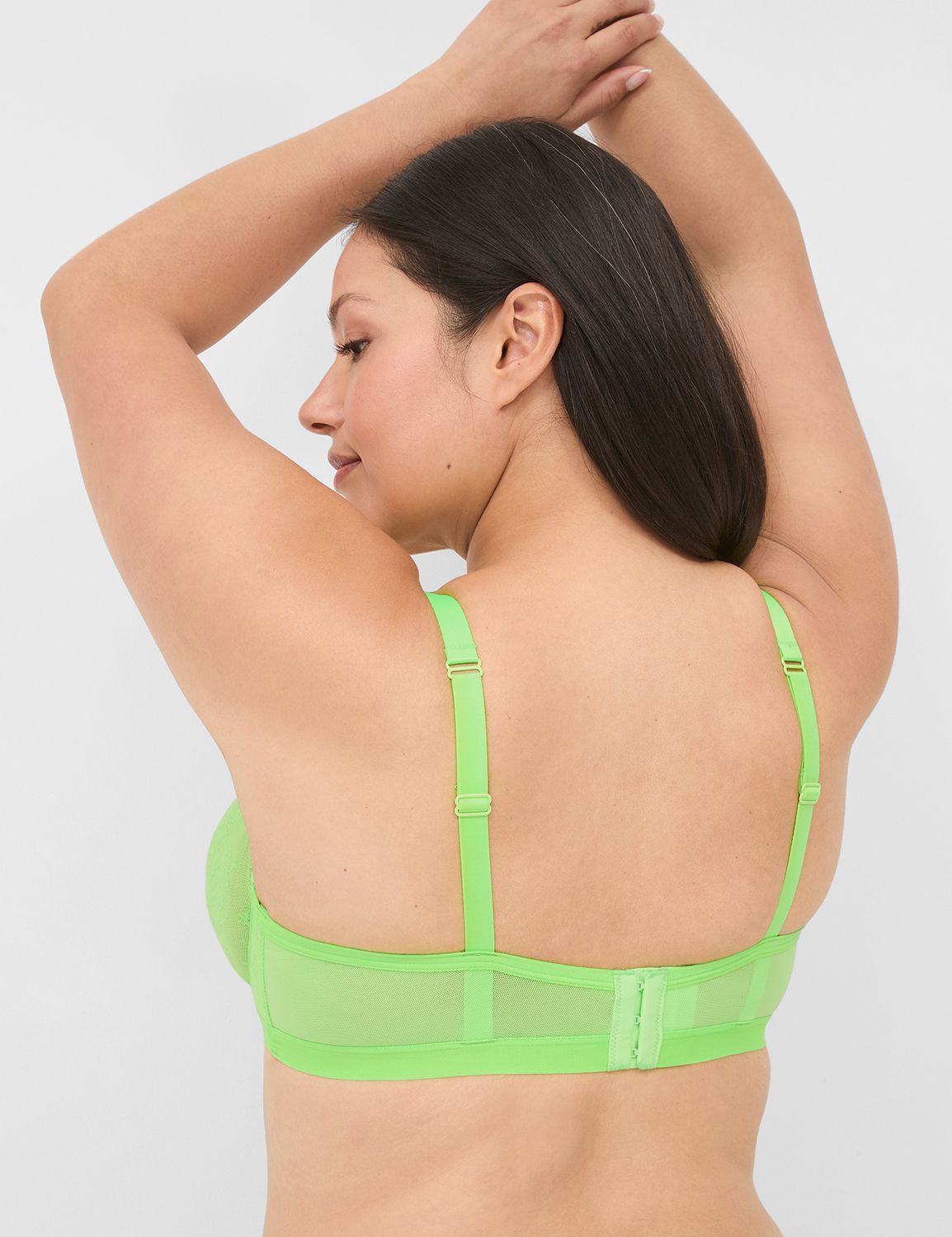 Lace Unlined Demi Bra 1142408 F Product Image 3
