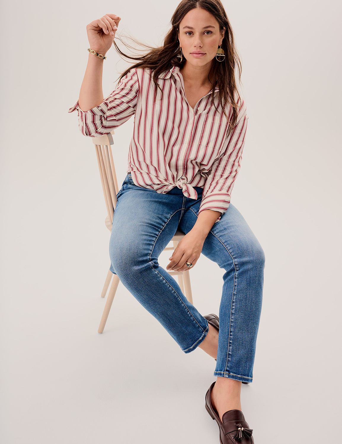 Classic Long Sleeve Button Down Boy Product Image 4