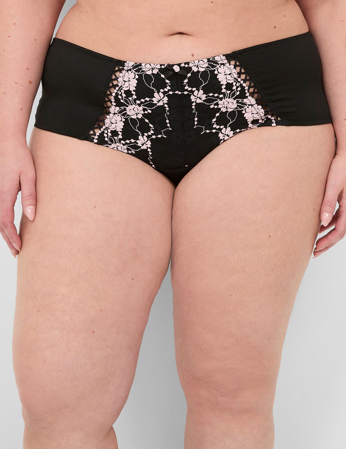 Cross-Dye Lace Cheeky Brief 1141430 Product Image 1