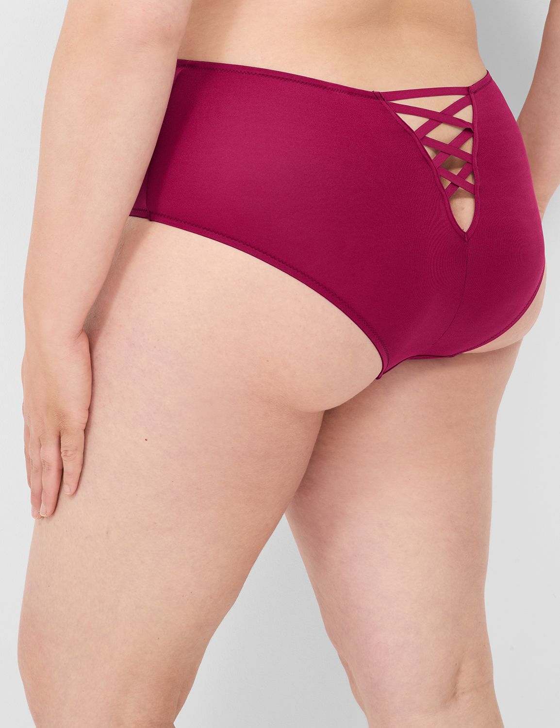 Cross-Dye Lace Cheeky Brief 1141430 Product Image 2
