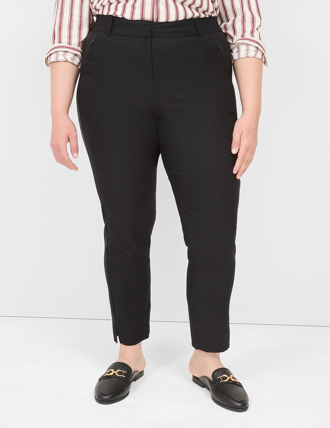 Dress barn plus size ankle pants best sale