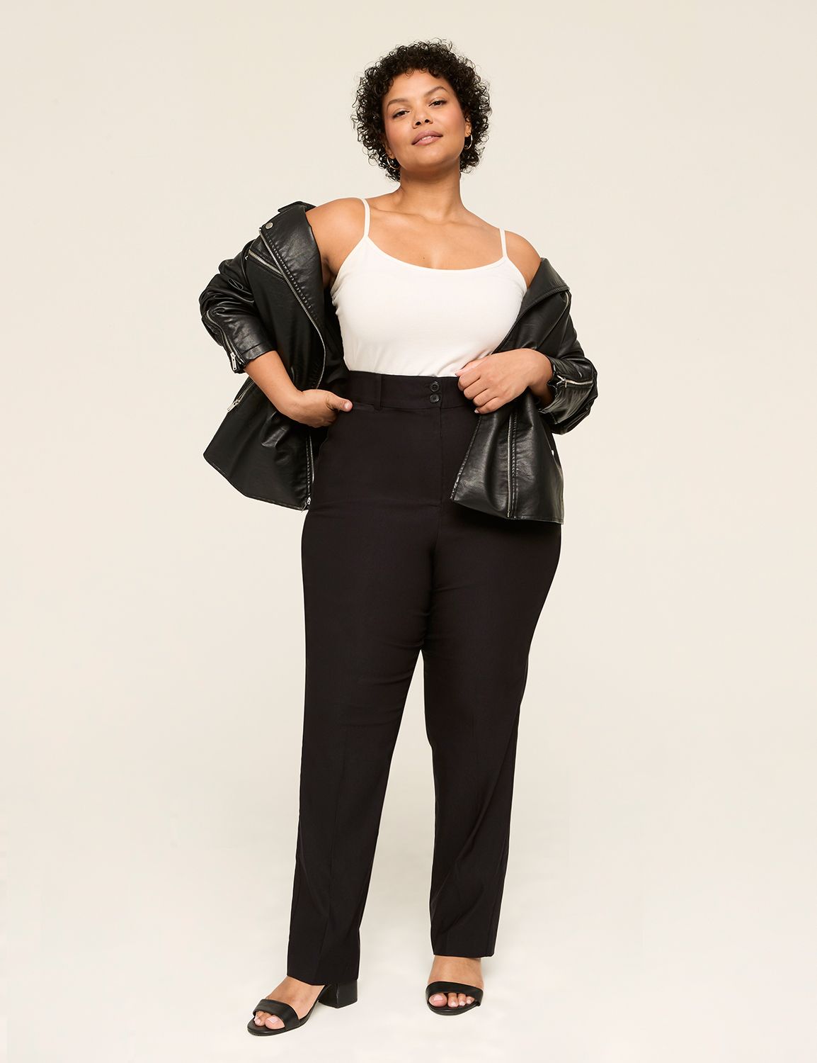 The 4-Season High Rise Straight wit | LaneBryant