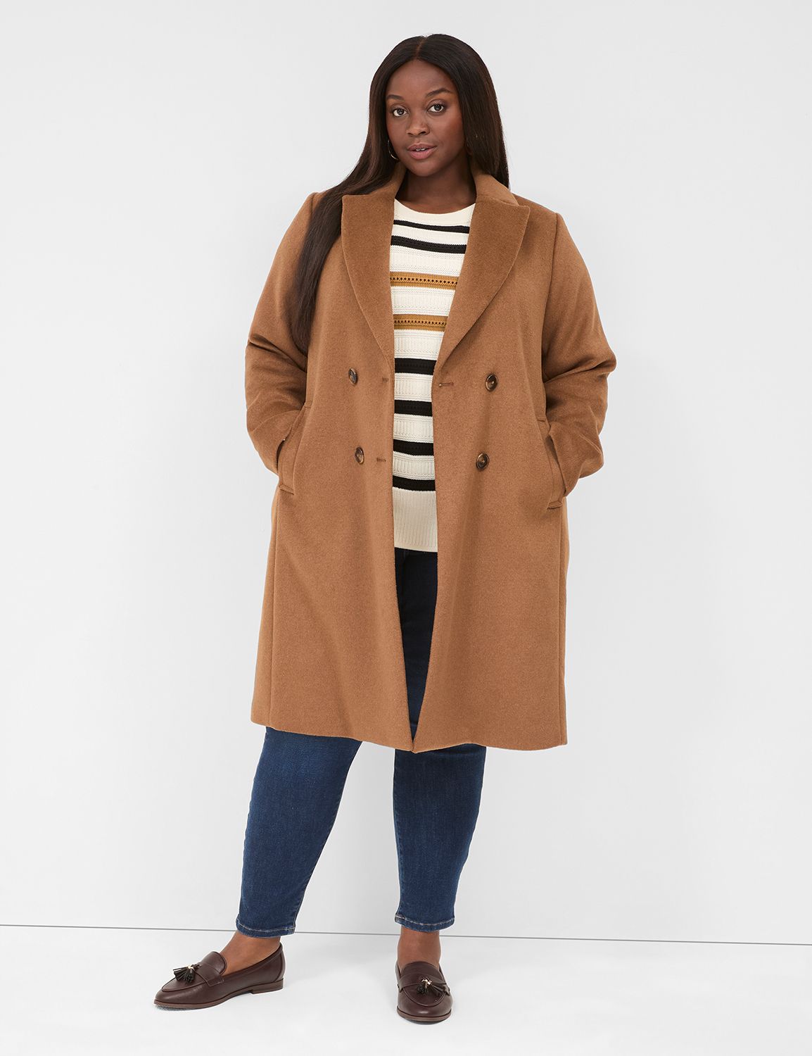 Lane bryant wool coat best sale