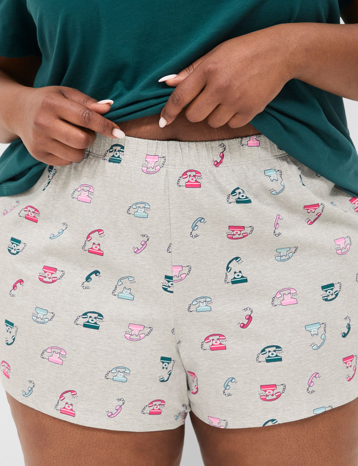 CVC Tee and 100% Cotton Block Short Product Image 3