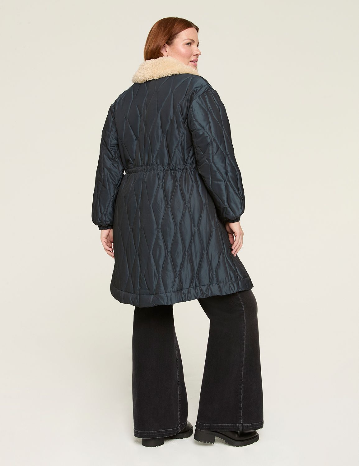 Lane bryant puffer coat online