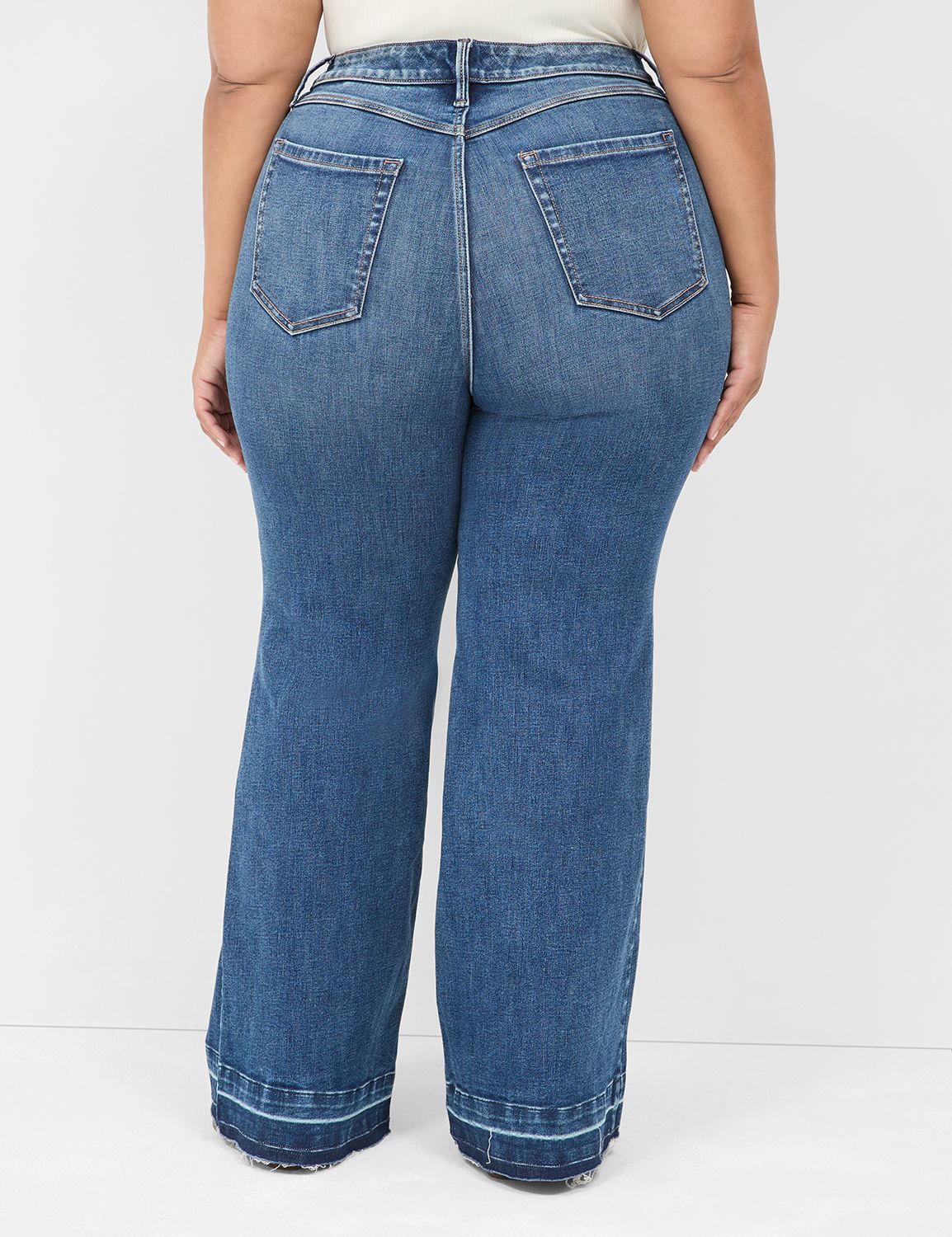SIGNATURE FIT MID RISE FLARE JEAN Product Image 2