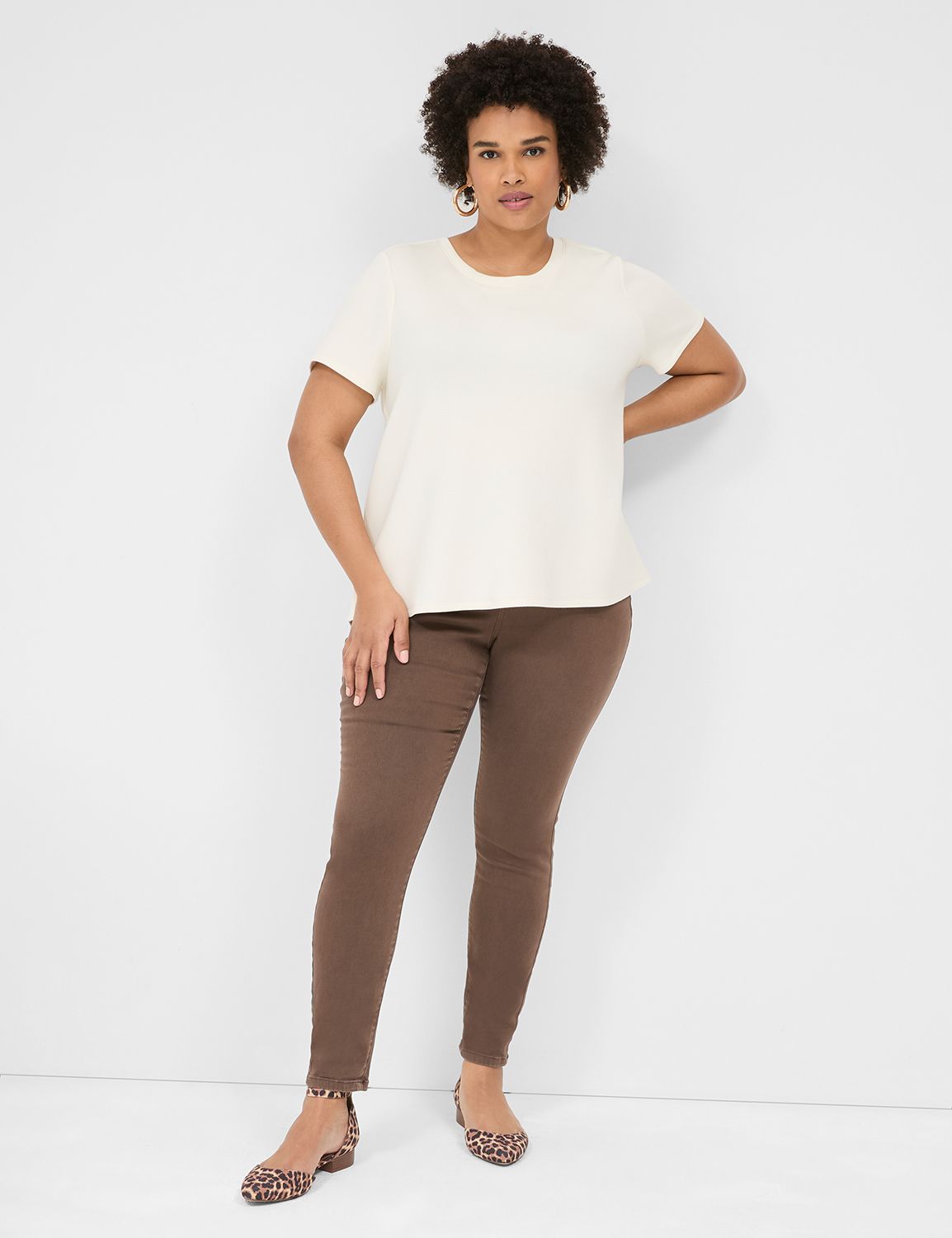Pull On Fit High Rise Jegging