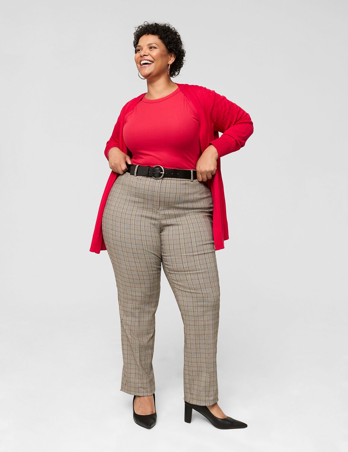 Classic Long Sleeve Open Front Wide | LaneBryant