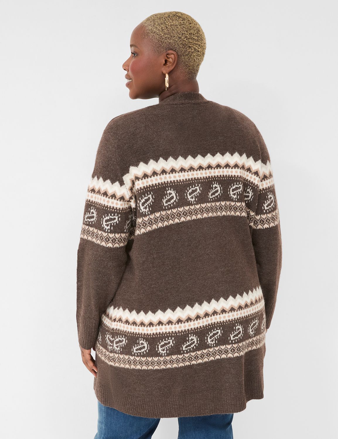 Classic Open Front Long Sleeve Fair Product Image 2