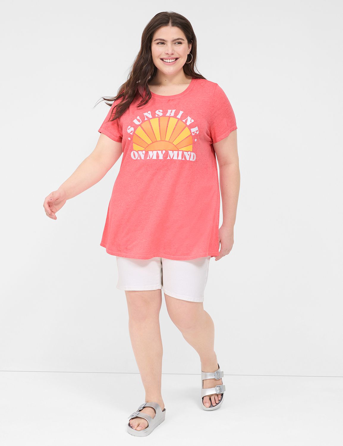 Classic Short Sleeve Crew Neck Tee Product Image 3