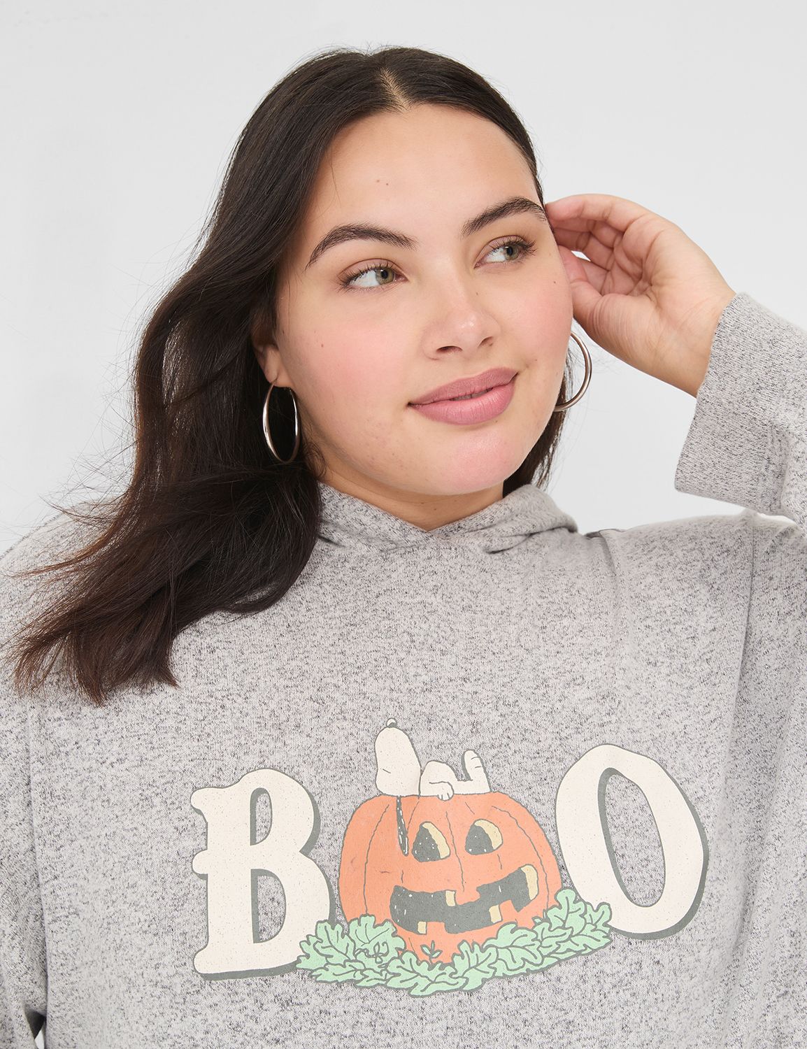 Long Sleeve Drop Shoulder Pintuck Shirt - Soft Sky
