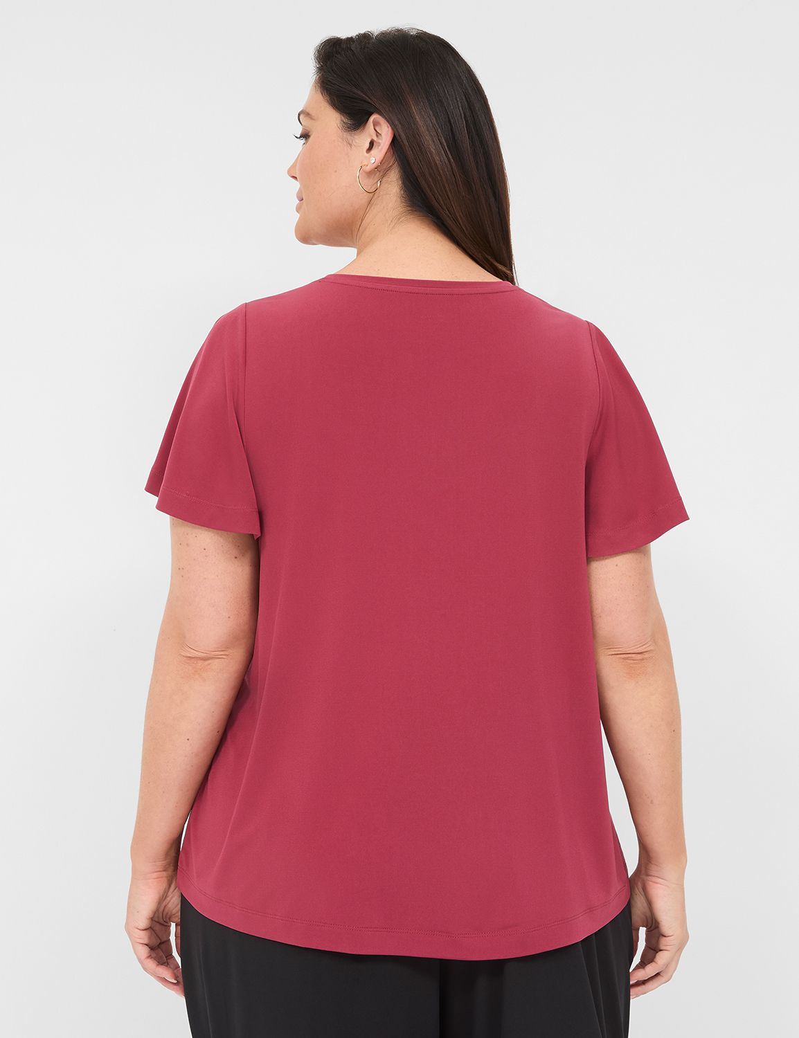 Classic Flutter Short Sleeve Button Product Image 2
