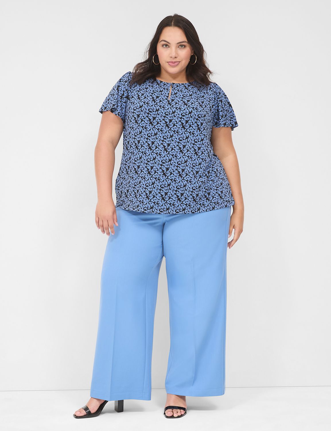 Classic Flutter Short Sleeve Button Product Image 3