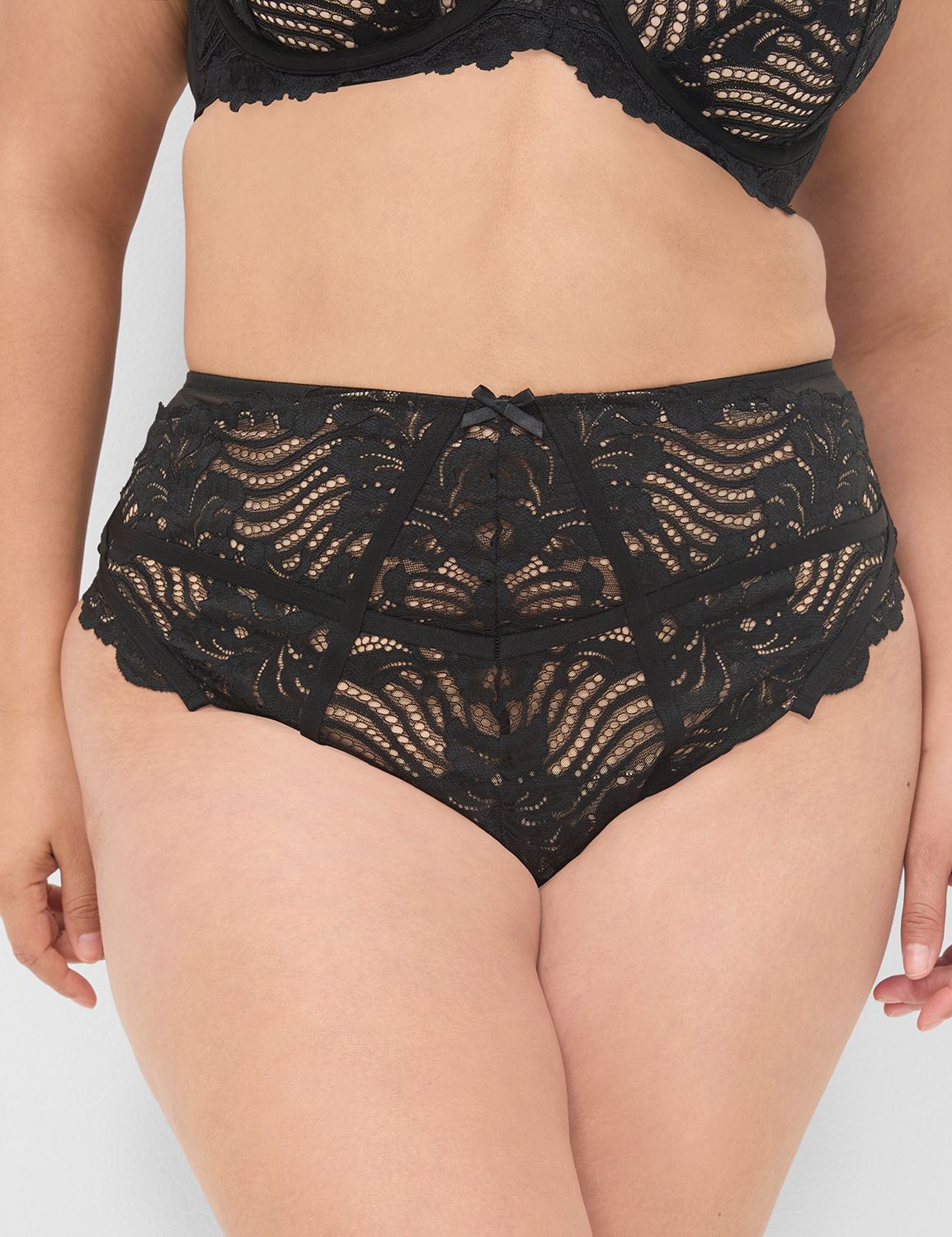Lace Garter Panty 1140021 | LaneBryant