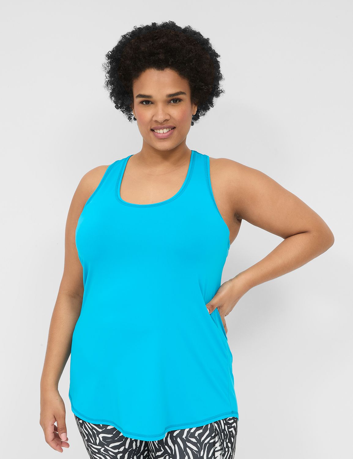 LIVI Sleeveless Scoop Neckline Wick Product Image 1