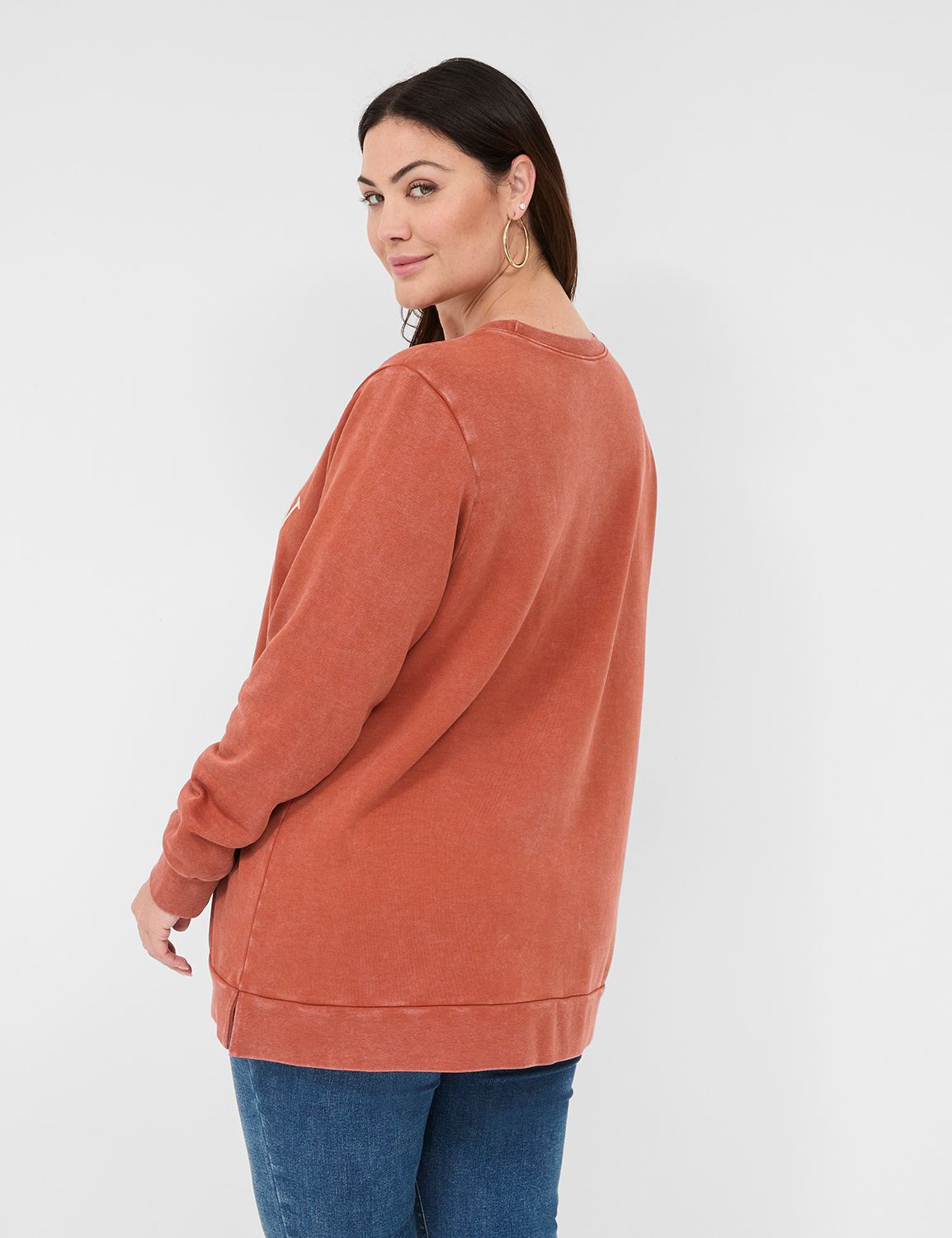 Tulipán | Long sleeve crew neck sweatshirt