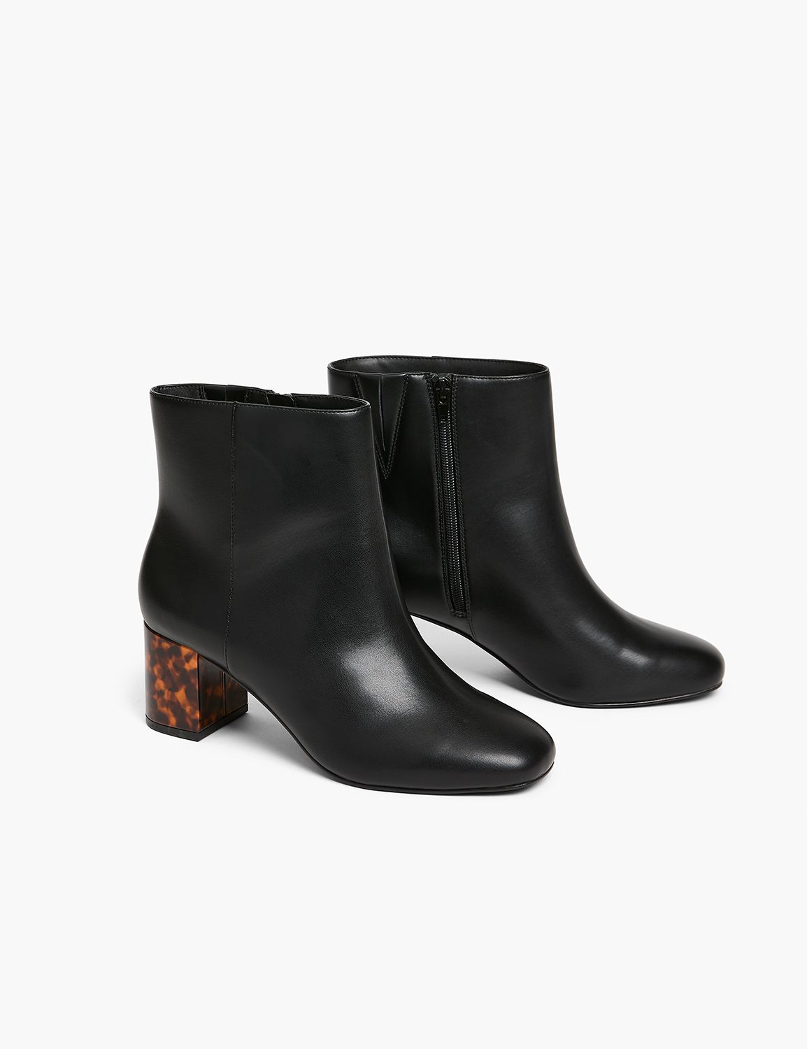 Dressy black ankle boots best sale