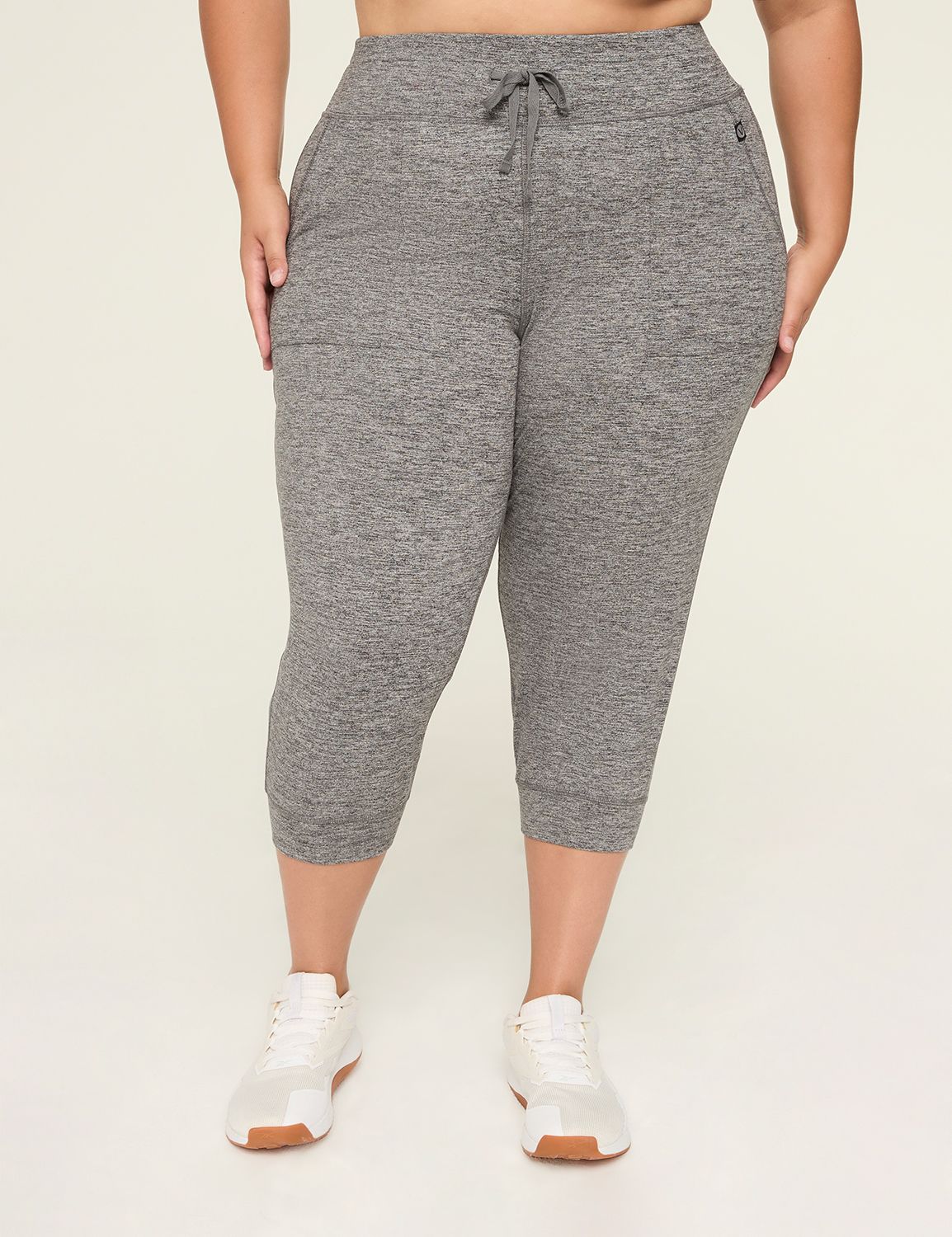 LIVI Mid Rise Livi Soft Marl Capri